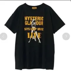 HYSTERIC GLAMOUR 半袖Tシャツ ブラック