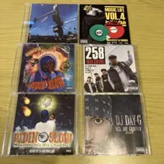 G-RAPやCHICANOなどのMIX CD 6枚セット