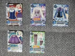 アイカツカード 霧矢 あおい 藤堂 ユリカ 5枚セット