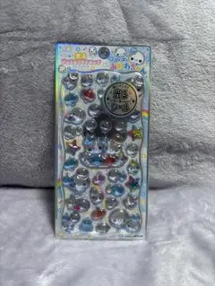 光るあわわちゃんジュエルプチドロップシール