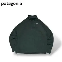 patagoniaハーフジップ ベターセーター フリース アウトドア USA古着