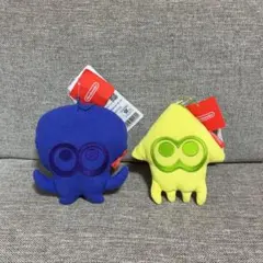 《新品》任天堂/タカラトミー/スプラトゥーン3/マスコット/イカタコ/2個セットのサムネイル