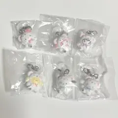 サンリオ めじるしアクセサリー ふわふわスノー コンプリートセット 全6種