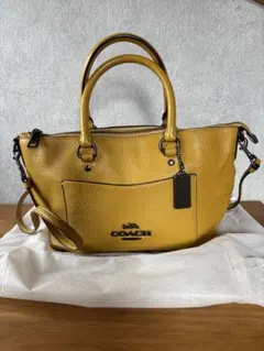 【美品】COACH ショルダーバッグ2wayレザー