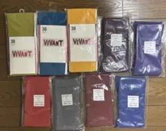 新品★カラータイツ 9足セット　M~L、L～LLサイズ