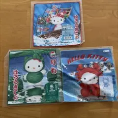 ハローキティ ご当地ミニタオル 3枚セットのサムネイル