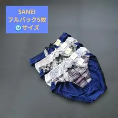☆*＊* Ⓜ️サイズ ⭐☆彡.。SANEI フルバック5枚セット(^^)