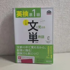 【英検準1級】テーマ別文で覚える単熟語