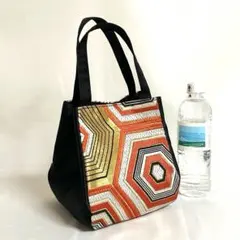 専用 帯リメイクバッグ ハンドメイド 着物洋服コーデ 卒業式 Lサイズ 底板付き