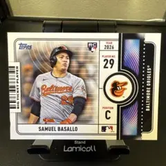 Topps MLB カード Samuel Basallo