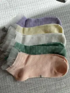 キッズ靴下5足セット　16〜20cm新品