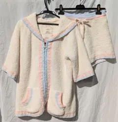 gelato pique フード付き　ルームウェア　上下セット　ボア素材