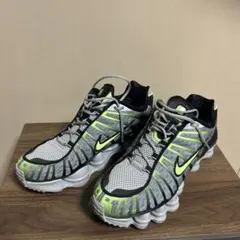 Nike Shox TL Nova Grey Neon 24.5cm ショックス - メルカリ