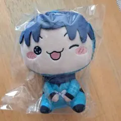 フリューくじ　忍たま乱太郎　ふんわり桜もちぴこの段　もちぴこぬいぐるみ　きり丸