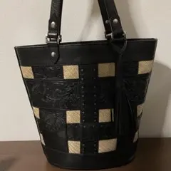 ☆開店セール☆ 新品未使用 美品 グレースコンチネンタル レザー ロゴバッグ