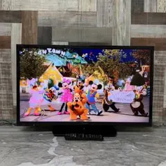 全国送料込❣️シャープ40型地デジBSCSWチューナ外付HDD録画応音声