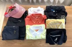 美品⭐️Puma等 夏物ゴルフウェア9点 セット