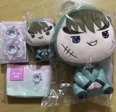 忍たま乱太郎 フリューくじ 中在家長次 もちぴこぬいぐるみ セット