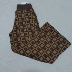 midmile 総柄ワイドパンツ 110cm