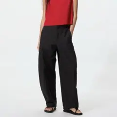 UNIQLO ジャージーバレルレッグパンツ