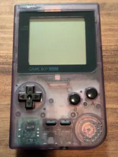 ゲームボーイポケット 本体 MGB-001 クリアパープル