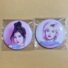 【TWICE】サナ ジョンヨン 缶バッジ 2点セット