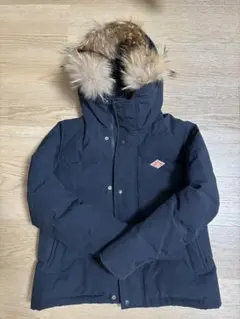 DANTON ネイビー ダウンジャケット 34 Danton（ダントン） 刺繍ダウンジャケット「BEAMSコラボ」 34 ネイビー