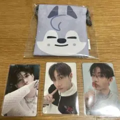 Stray Kids ウルフチャン バンチャン 巾着 トレカ BangChan