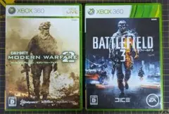 Xbox360 コールオブデューティ バトルフィルド 2本セット