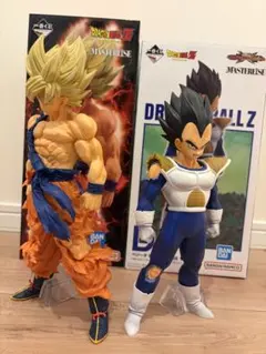 一番くじ　ドラゴンボール　超サイヤ人孫悟空・ベジータフィギュアセット