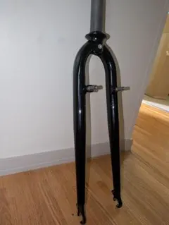 自転車フォーク ブラック ラメ700Cオーバーサイズコラム19.5センチ美品!のサムネイル