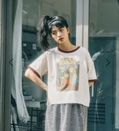 最終お値下げ！美品⭐︎ニコアンド ［MODE NORM COメランジリンガークル-