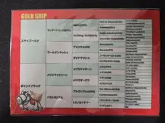 UMAbred ウーマブレッド ゴールドシップ 血統表クリアファイル