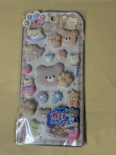 もちプニューステッカー　くま