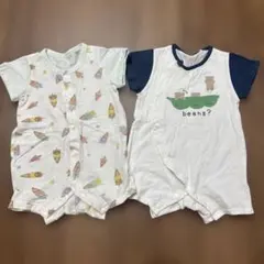 西松屋　半袖ロンパース　カバーオール 60〜70 まとめ売り