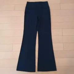 CRZ YOGA ヨガパンツ フレアレギンス ハイウエスト ストレッチ ブラック