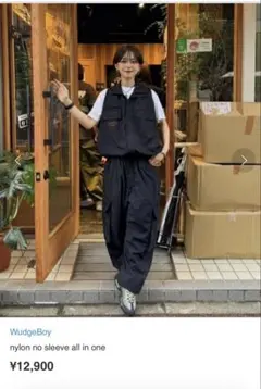 WudgeBoy no sleeve all in oneつなぎ ワッジボーイのサムネイル