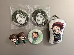 竈門炭治郎　缶バッジ　マスコット　6点セット