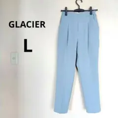 ライトブルー カジュアルパンツ ウエストゴムのサムネイル