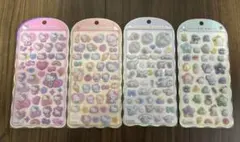 【正規品】サンリオ コットンパフィーシール 4枚セット
