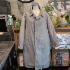 45rpm グレー ステンカラーコート