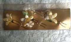 かんざし　花モチーフ 3本セット