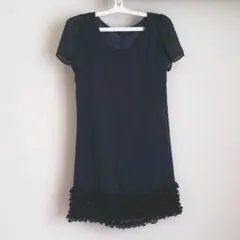 【美品・試着1回のみ】LODISPOTTO　濃紺ワンピース　Mサイズ