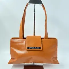 希少 ブルガリ ワンショルダーバッグ オーバルロゴ ハンドバッグ 