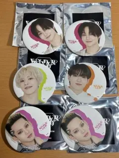 TＲＥＡＳＵＲＥ　2024ＷＯＮＤＥＲＬＡＮＤ　缶バッチ　４種　6枚