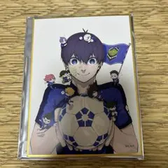 ブルーロック 伊勢丹 原作カラーイラストミニ色紙 潔 凛