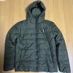 新品未使用 PUMA フード付きダウンジャケット オリーブグリーン