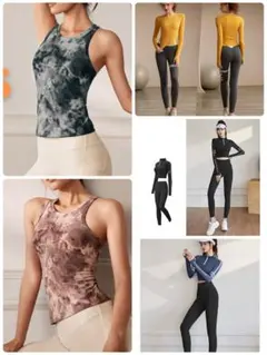 新品　本日限定SALE ヨガウェア　５点セット　Sサイズ　③