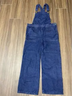 ⭐︎美品⭐︎濃紺デニムサロペット レディース