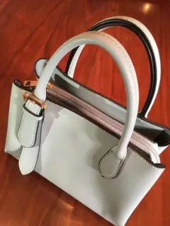 ターコイズブルー/ターコイズグリーン ショルダーバッグ/ハンドバッグ